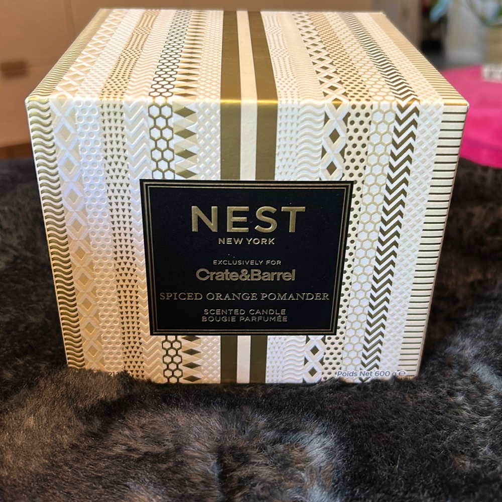 Nest New York Spiced Orange Pomander Three Wick Candle 21.1 oz